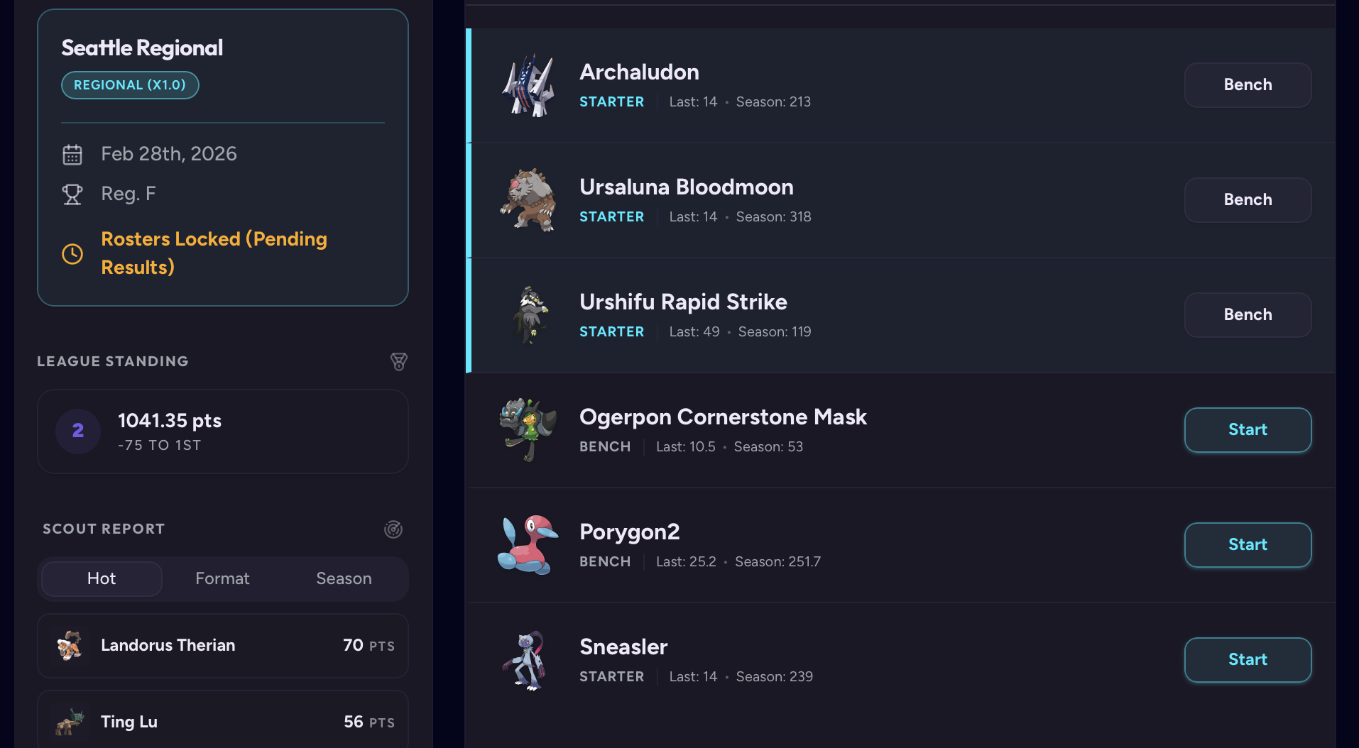 Raivaly Roster Management Image